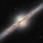 spiral galaxy UGC 10043 hubble side