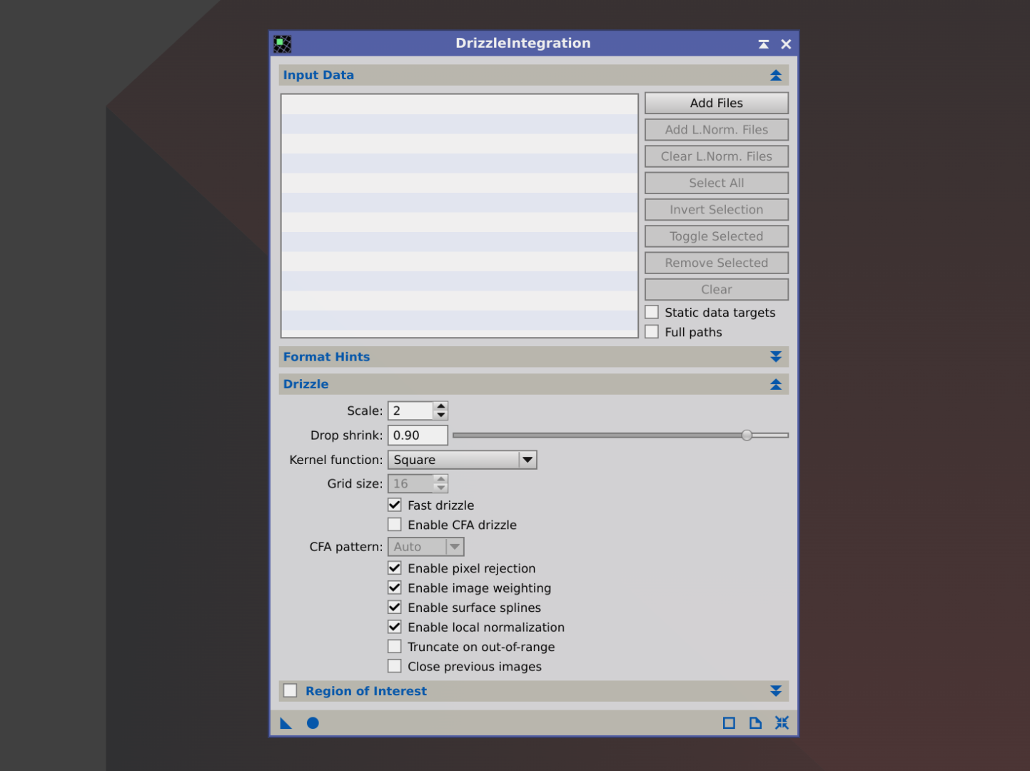 Fast Drizzle is now integrated within DrizzleIntegration