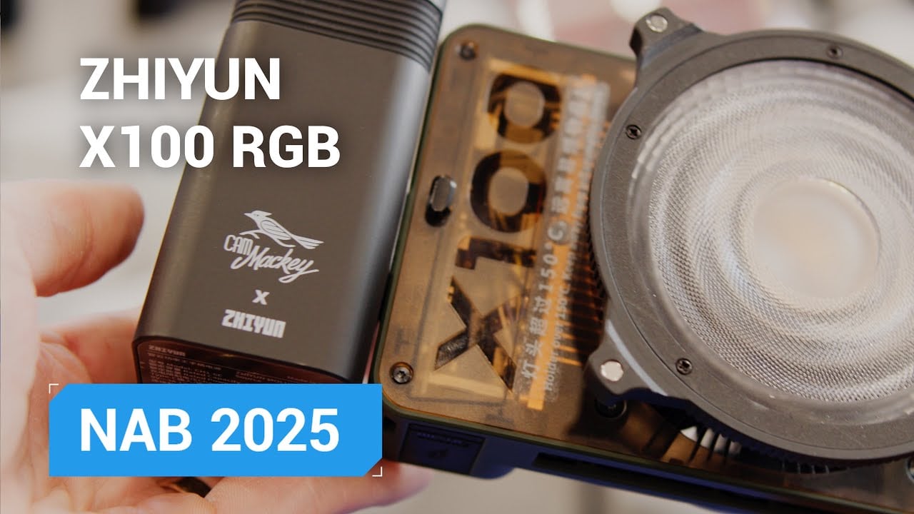 Zhiyun Teases the New Molus X100 RGB, A Compact But Powerful Light