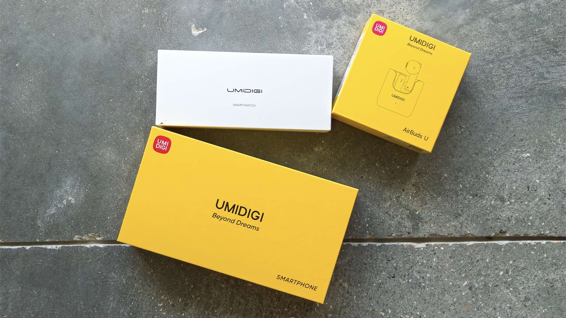 UMIDIGI boxes