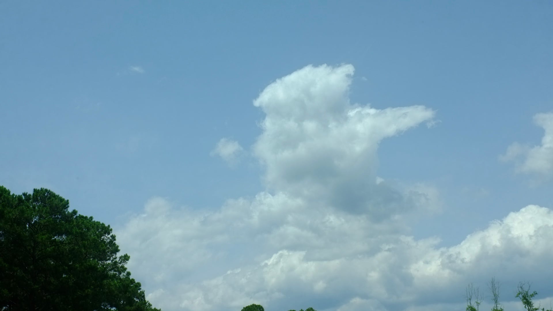 Clouds in sky