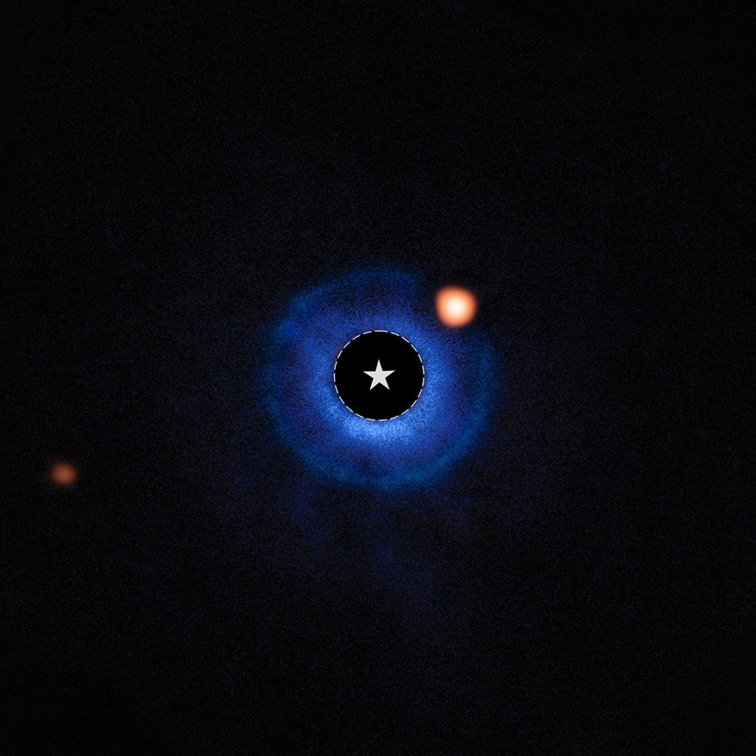 Astronomers using NASA’s James Webb Space Telescope have captured compelling evidence of a planet with a mass similar to Saturn orbiting the young nearby star TWA 7. Credit: NASA, ESA, CSA, Anne-Marie Lagrange (CNRS, UGA), Mahdi Zamani (ESA/Webb)