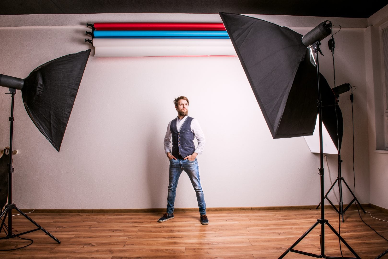 single light portrait