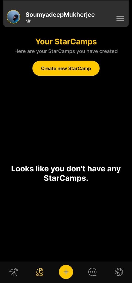 StarCamps allow creation of subgroups within the app