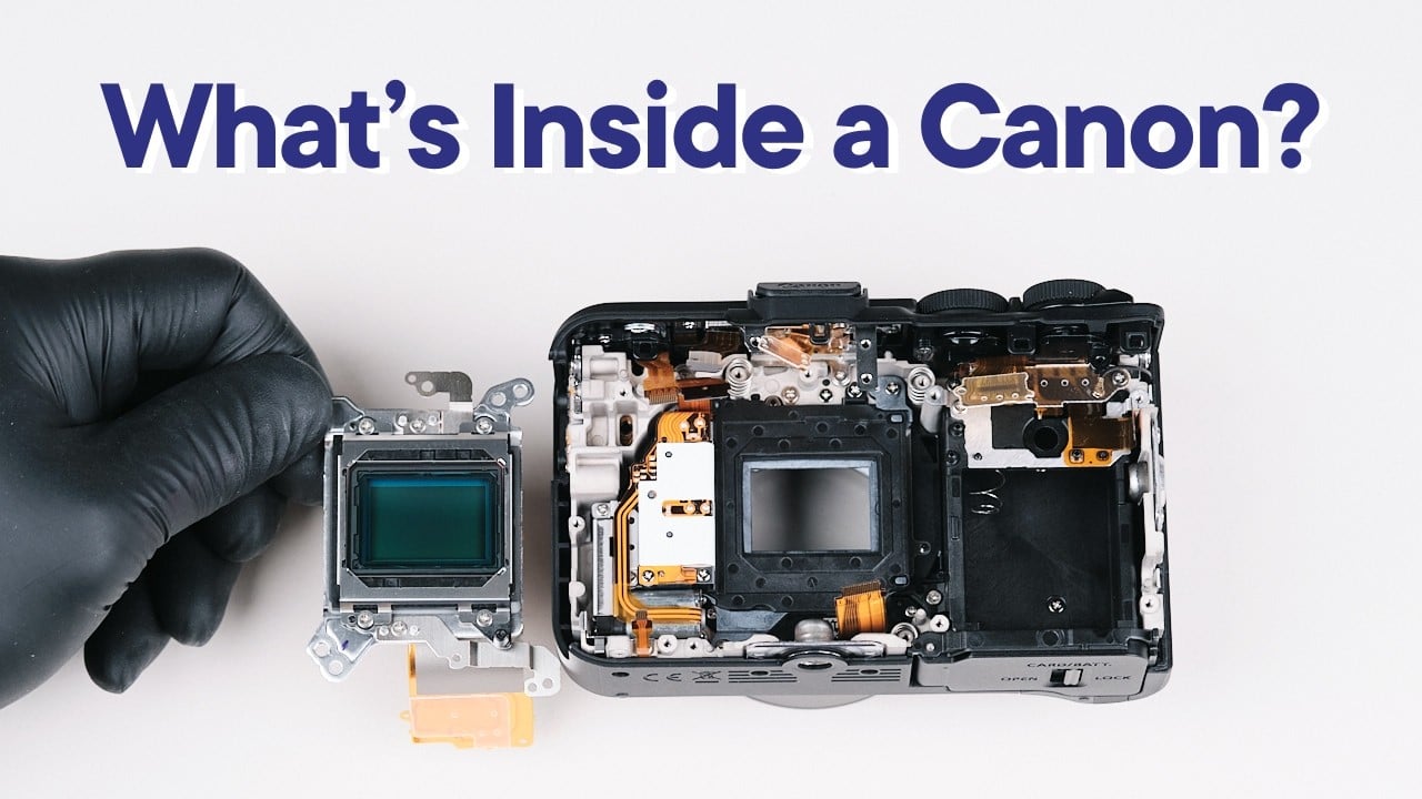 Canon EOS R50V Teardown