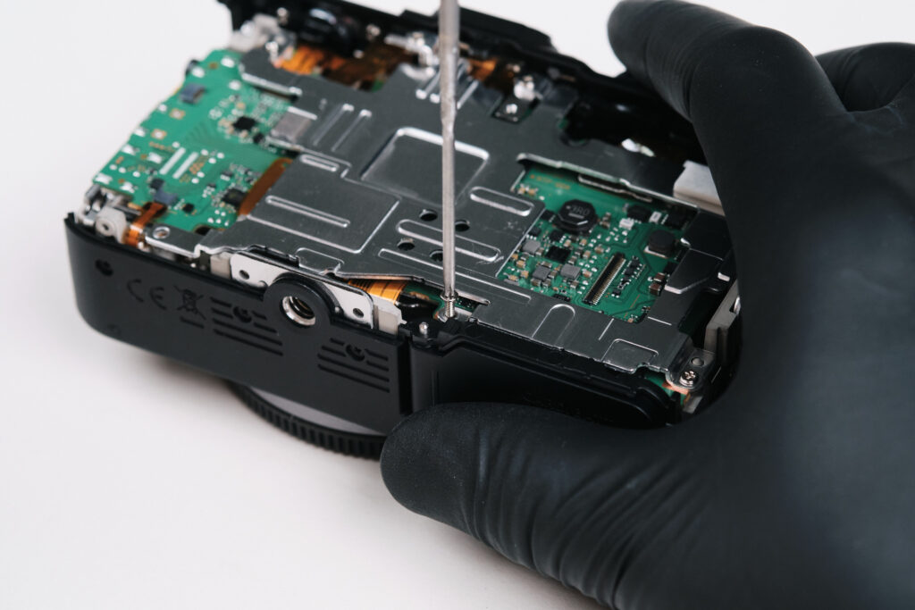 disassembly camera ir conversion