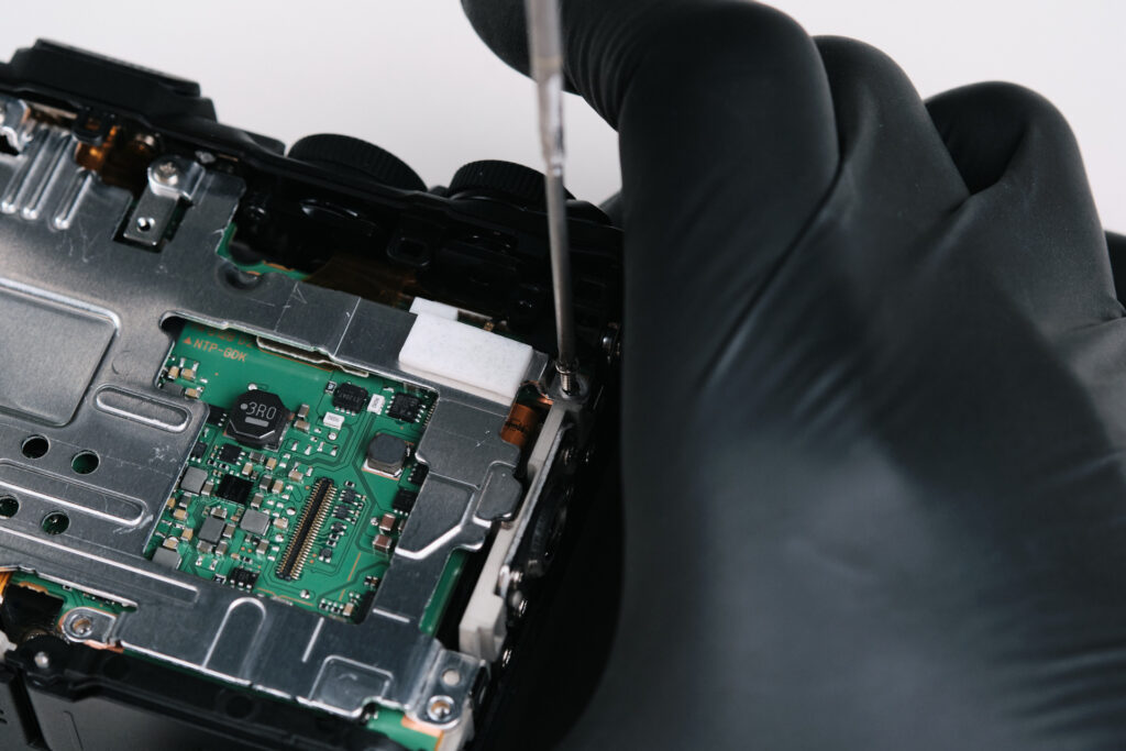disassembly camera ir conversion