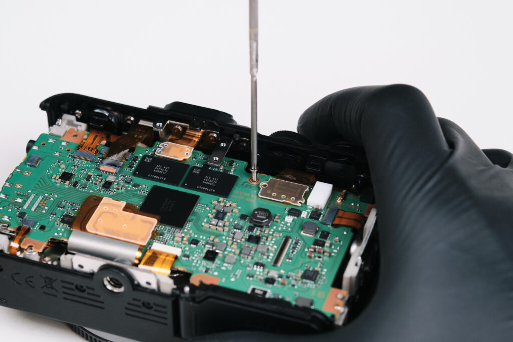 disassembly camera ir conversion