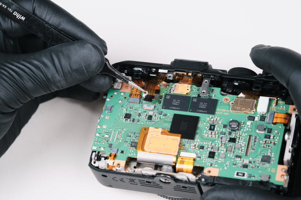 disassembly camera ir conversion