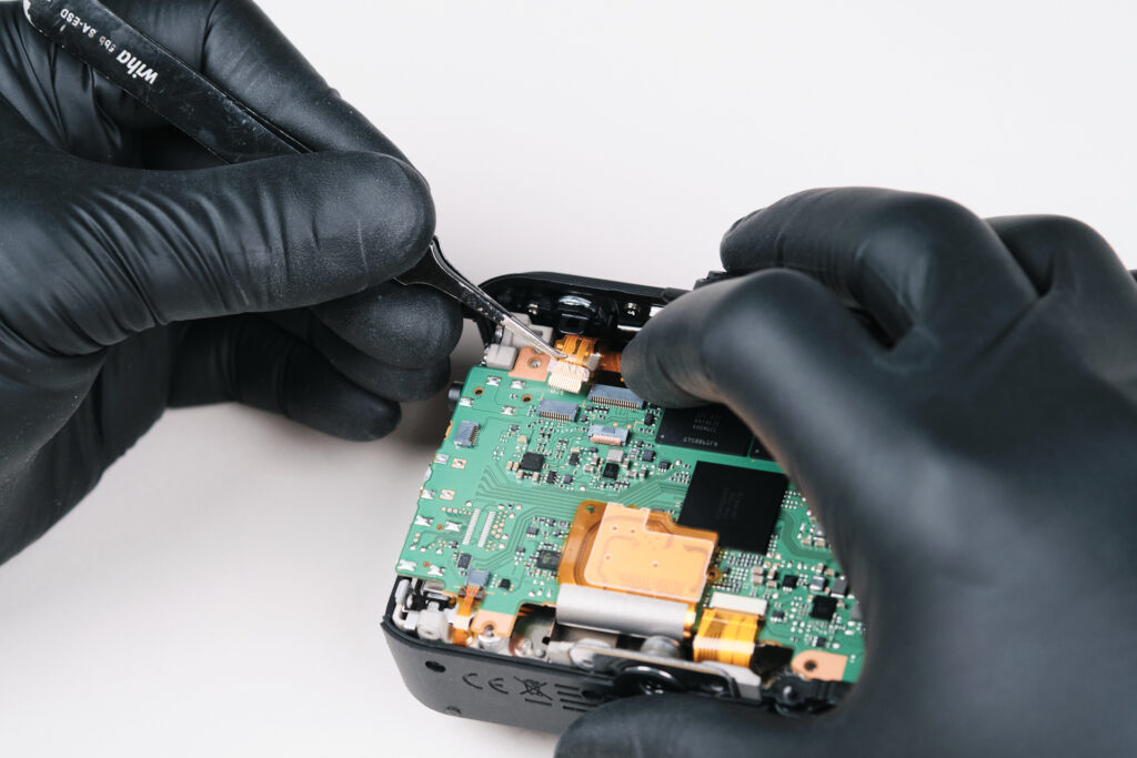 disassembly camera ir conversion