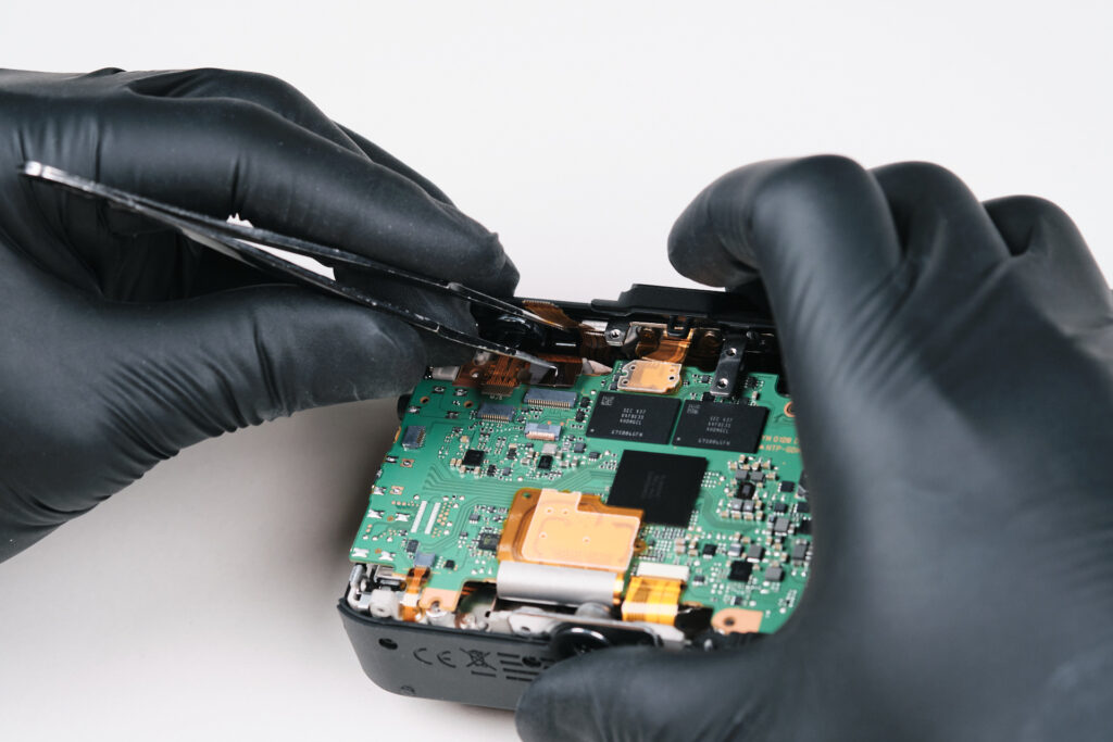 disassembly camera ir conversion