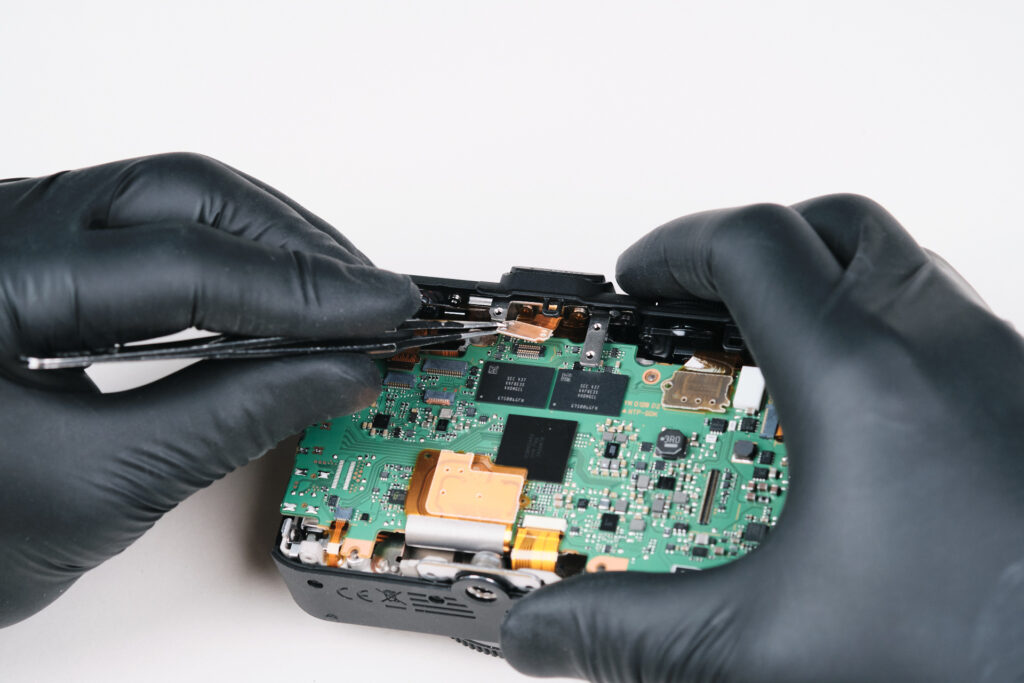 disassembly camera ir conversion