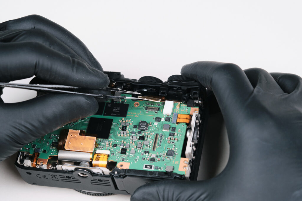 disassembly camera ir conversion