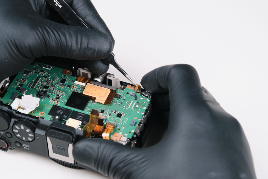 disassembly camera ir conversion