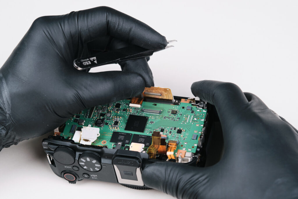 disassembly camera ir conversion