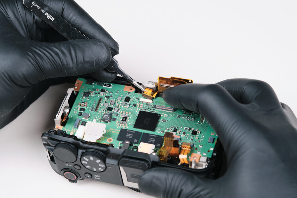 disassembly camera ir conversion