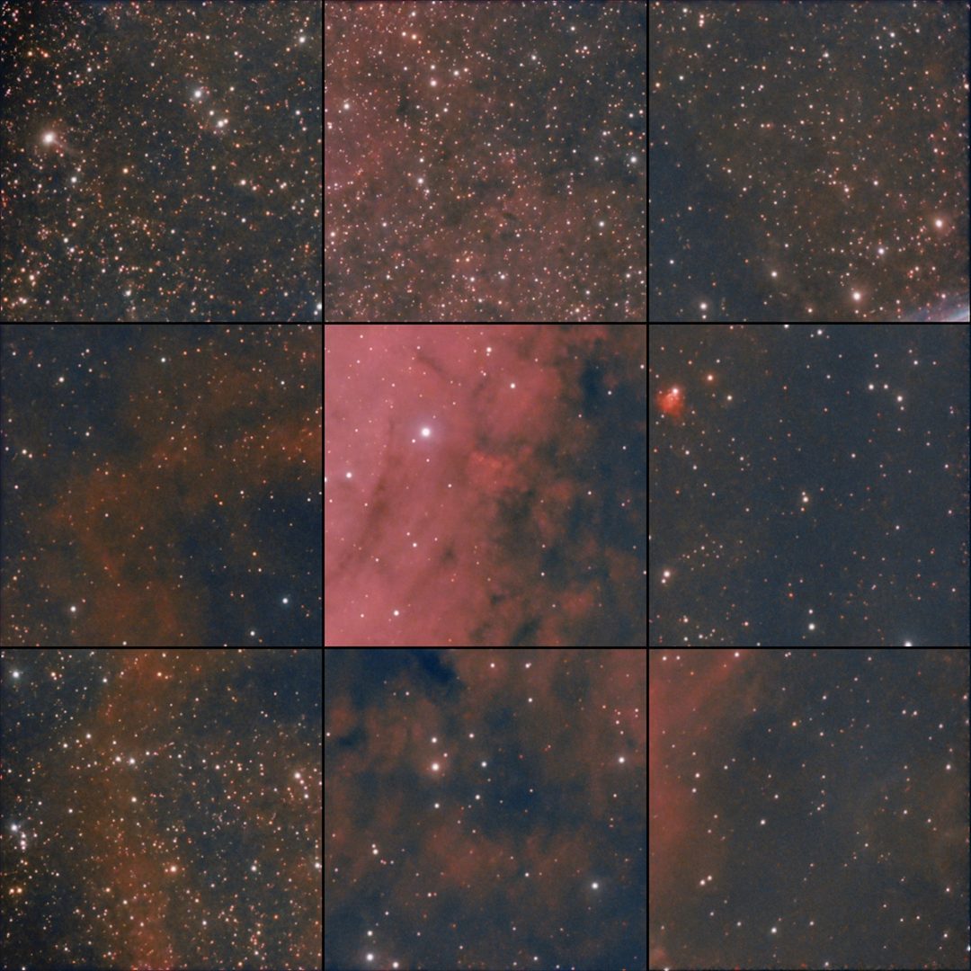 Using it with a full-frame camera (Nikon Z6) shows round stars at the edges