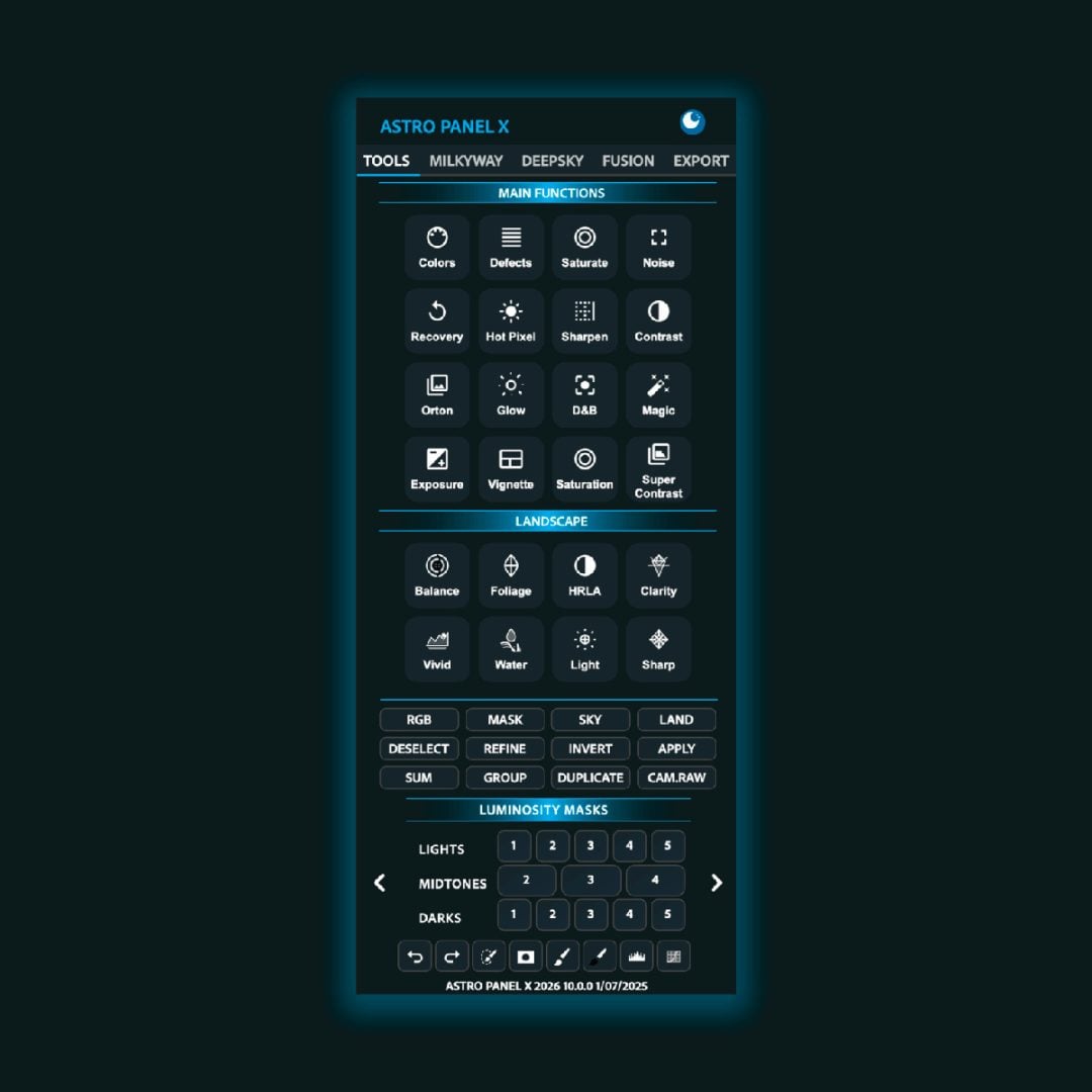 The plug-in is also suited for landscape photographers