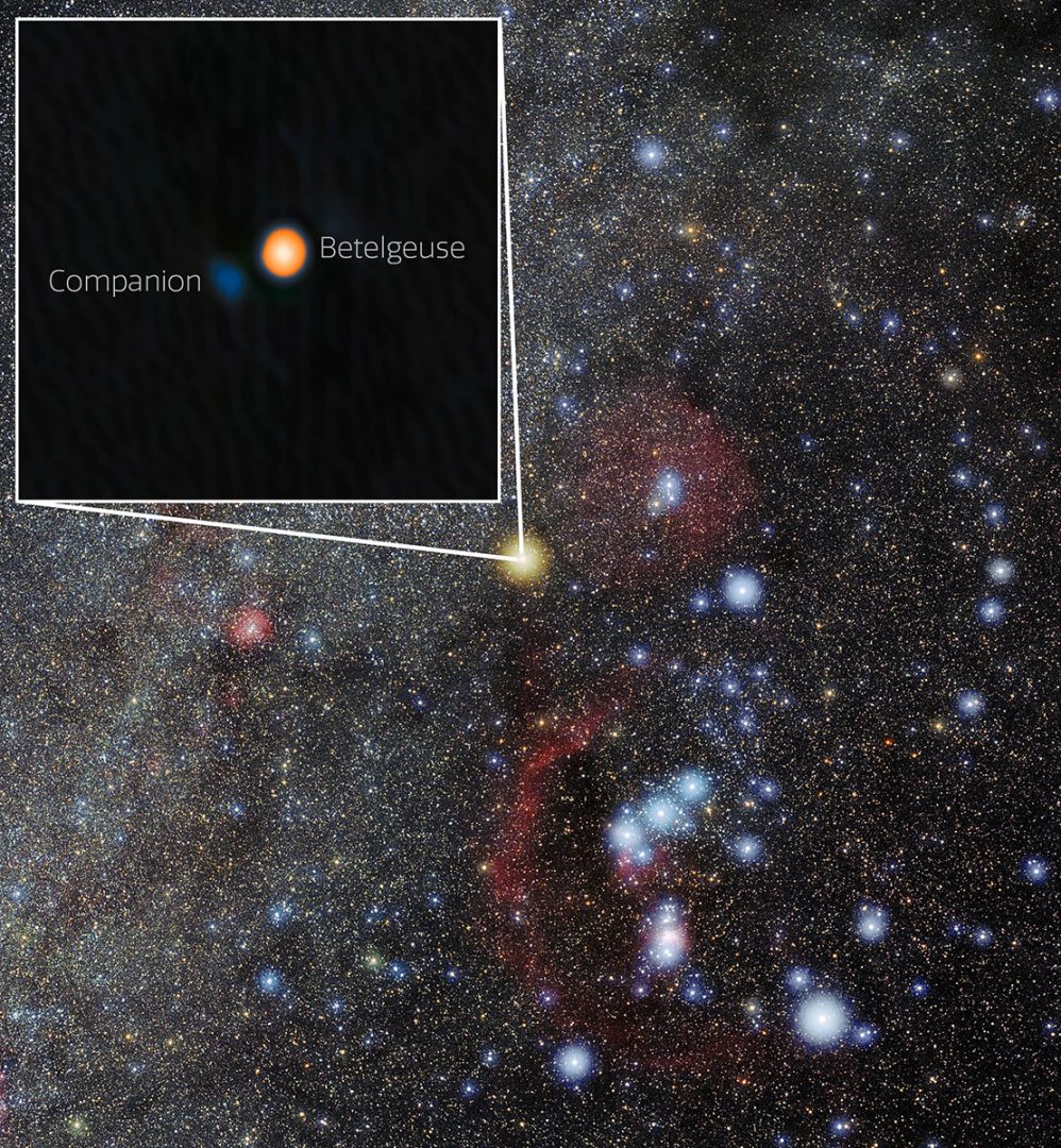 Photo of the constellation Orion produced by NOIRLab in collaboration with Eckhard Slawik, a German astrophotographer.
