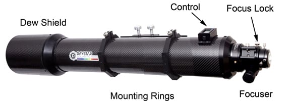 Daystar SR127QT solar telescope