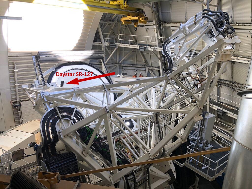 DayStar’s SR127 serves as the Target Acquisition System for the DKIST, the largest solar telescope in the world.