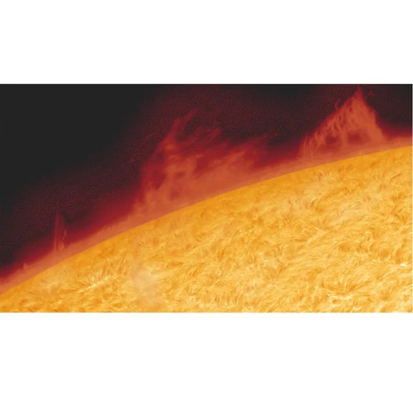 Sunspot captured with SR127QT Prominence model