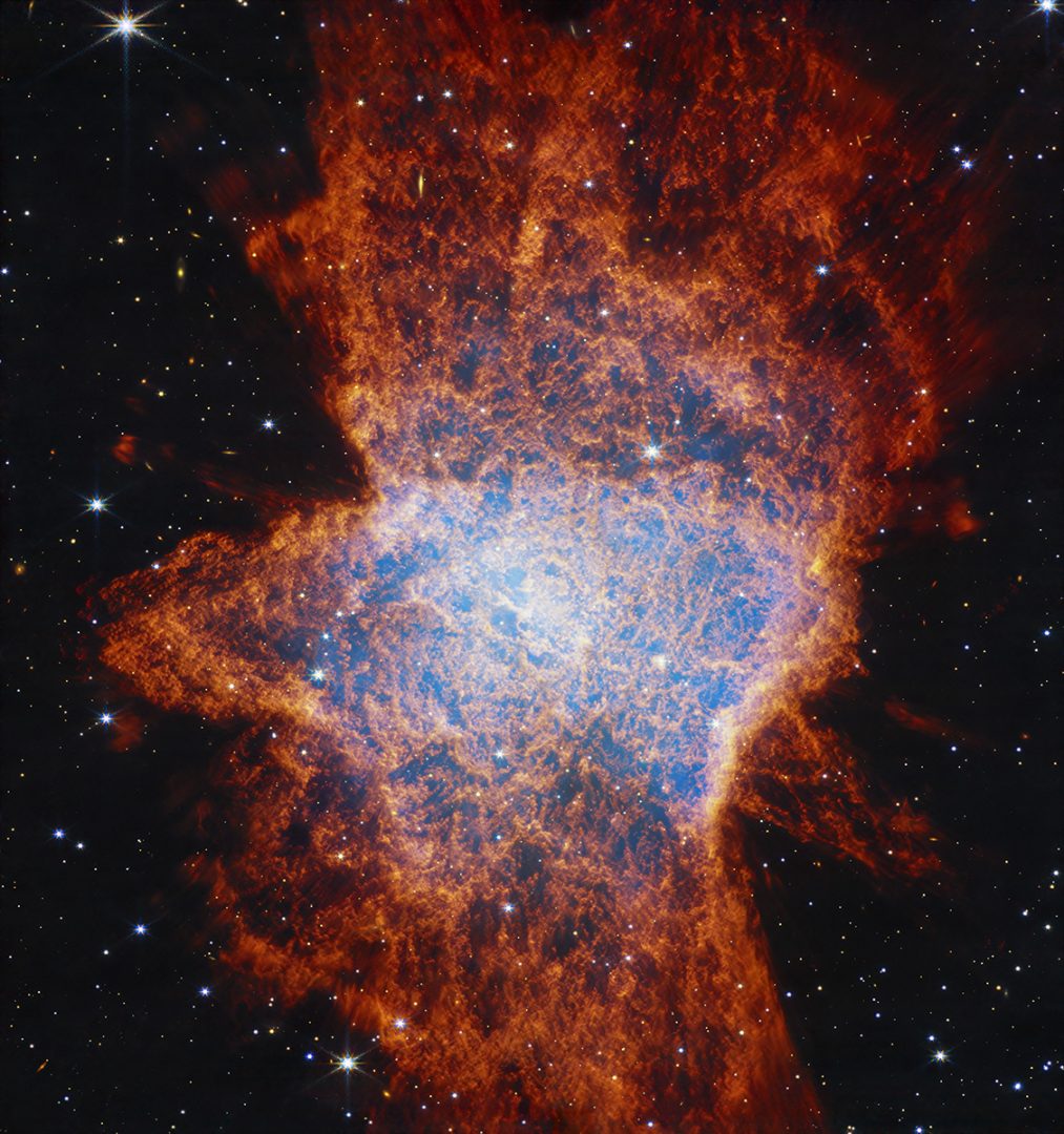 NIRCam image of NGC 6072. Credit: NASA, ESA, CSA, STScI