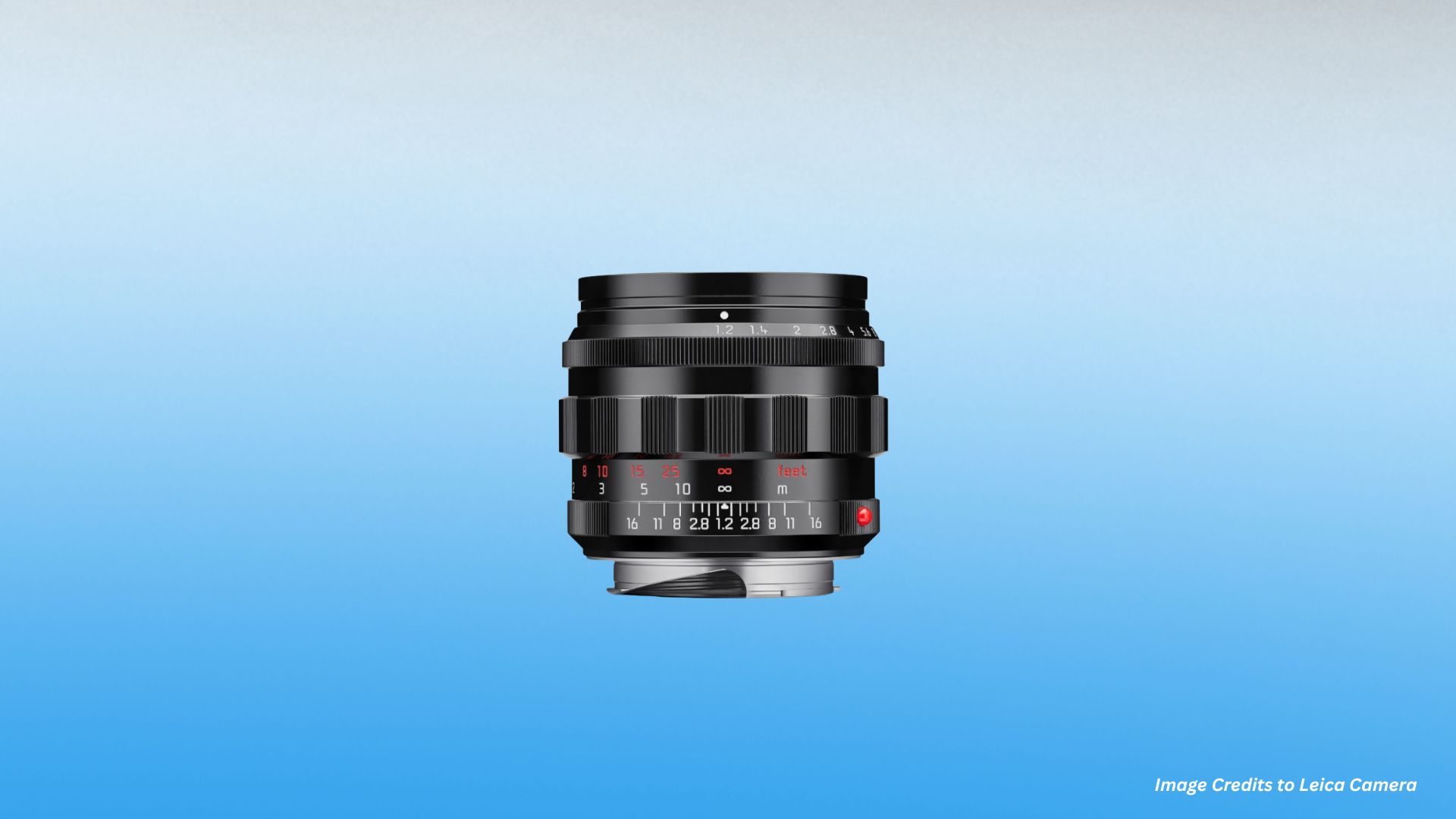 The Leica Noctilux-M 50mm f/0.95, one of the fastest lenses ever made, offering unparalleled low-light performance and creating dreamy, soft backgrounds, a masterpiece of lens engineering for professional photographers.