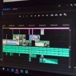 Screenshot of the Blackmagic DaVinci Resolve 20.1 interface showcasing the editing timeline, color correction, and 3D immersive video editing features.