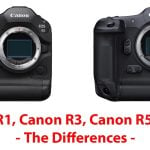 The Difference Between the Canon R1, Canon R5 Mark II and the Older Canon R3