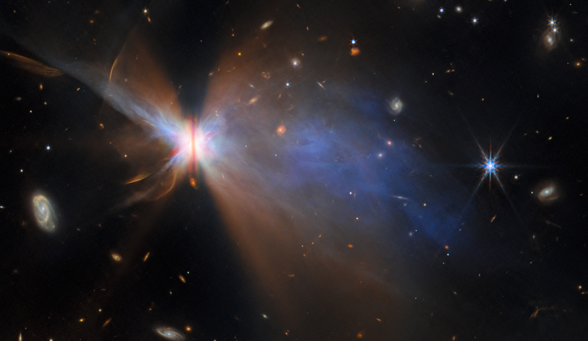 The NASA/ESA/CSA James Webb Space Telescope has provided a fantastic new view of IRAS 04302+2247, a planet-forming disc located about 525 light-years away in a dark cloud within the Taurus star-forming region. Credit: ESA/Webb, NASA & CSA, M. Villenave et al.