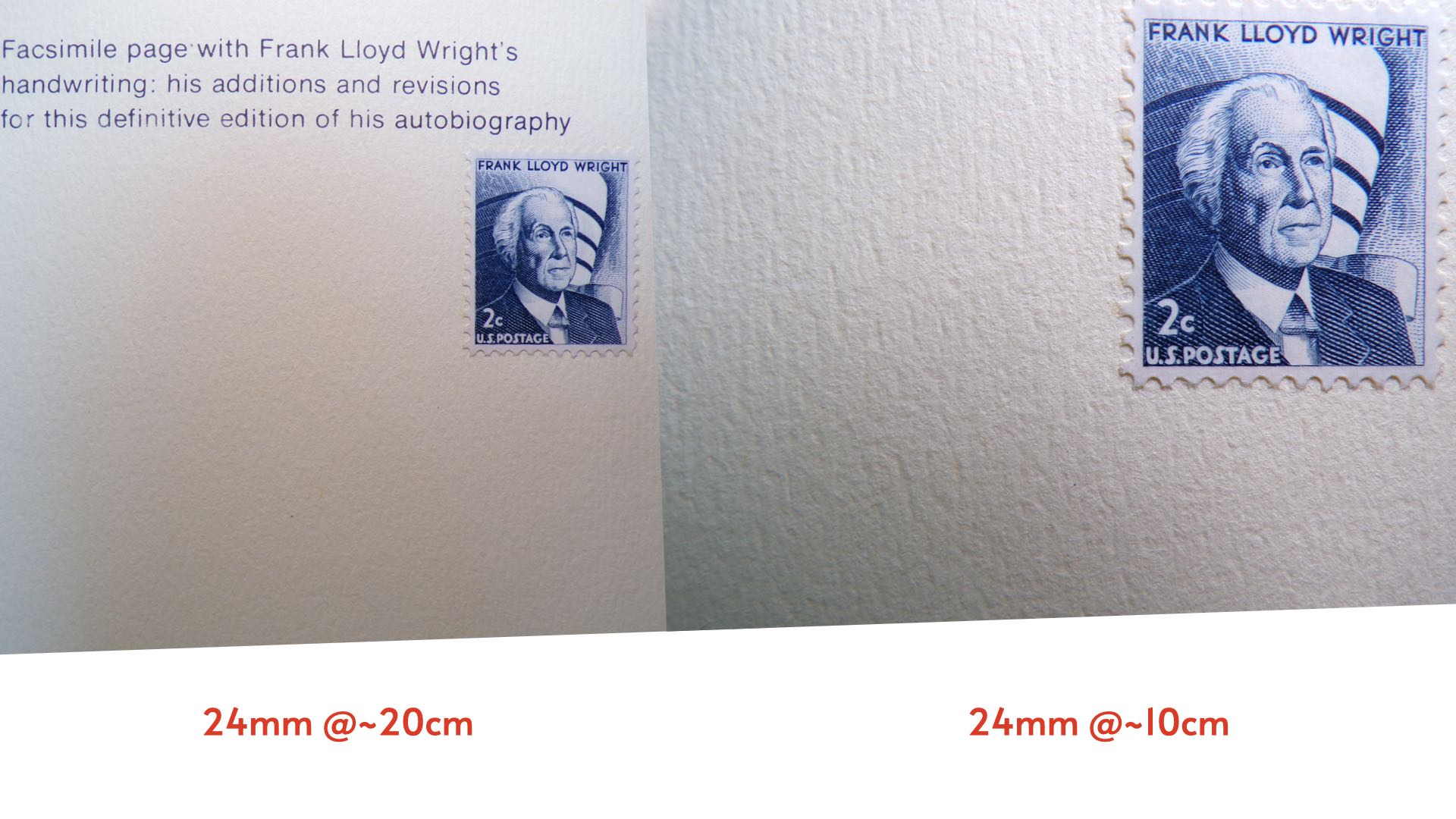 Macro mode comparison Kodak PIXPRO AZ425