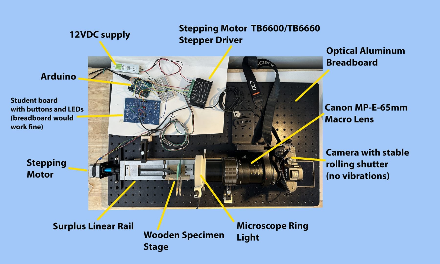 diy focus stacking system