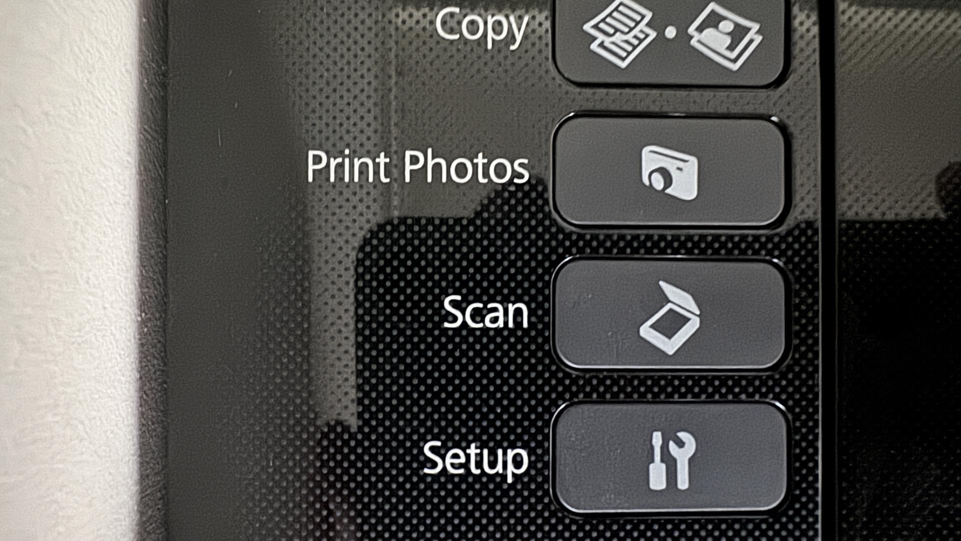 Scan button