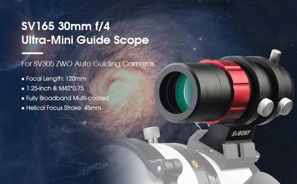 The 30mm version has a focal length of 120mm