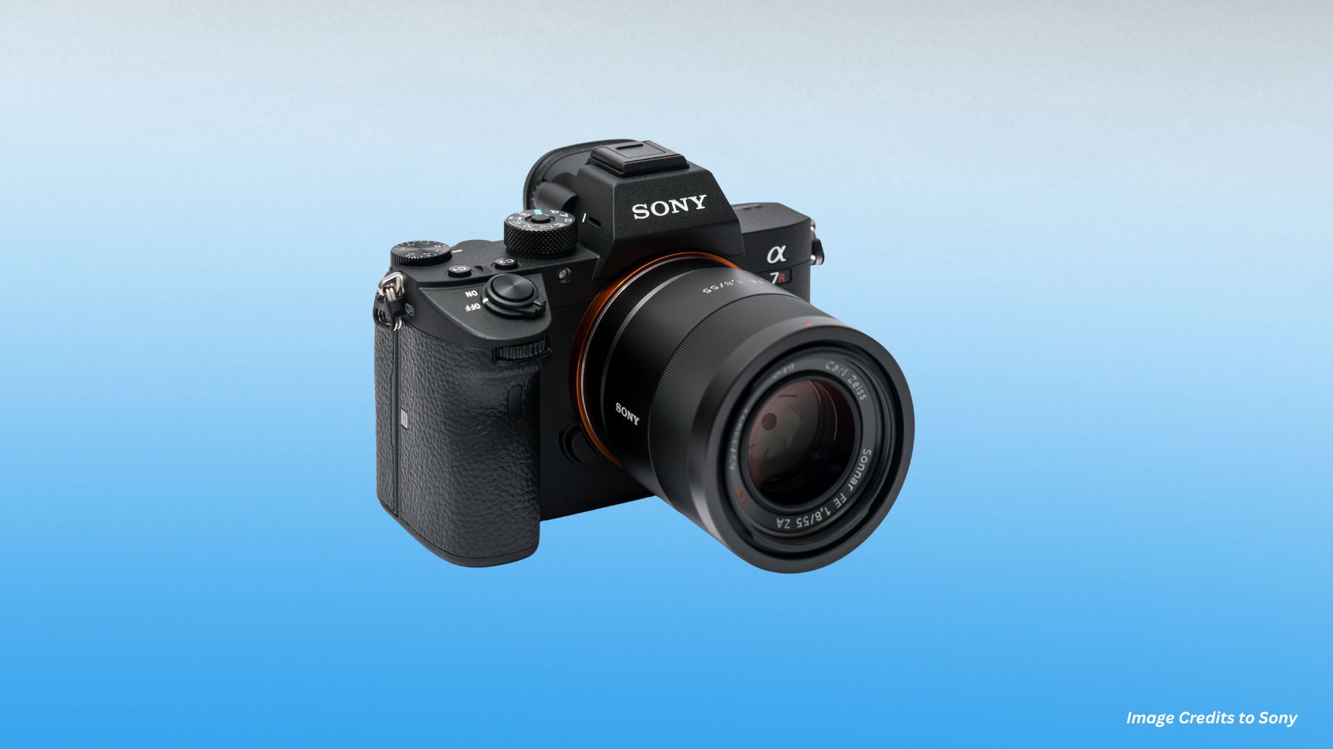 Full-frame mirrorless camera featuring 42.4MP sensor, 5-axis image stabilization, 4K video recording, dual card slots, and advanced autofocus system.