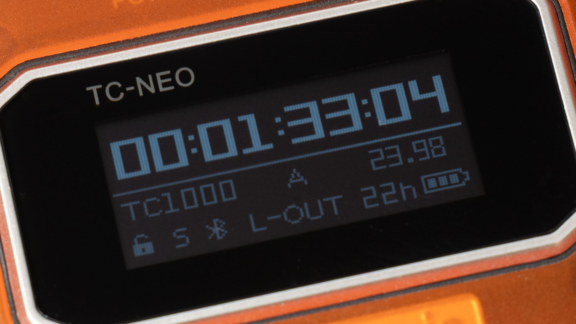 Timecode on the Saramonic TC-NEO