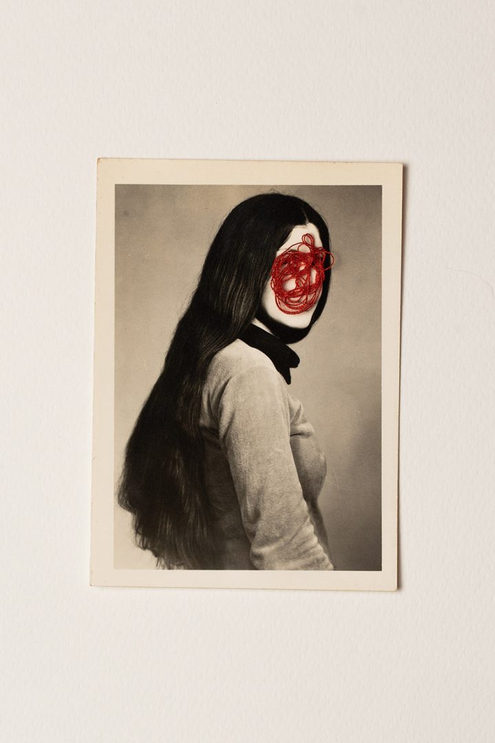 embroidery and old photography