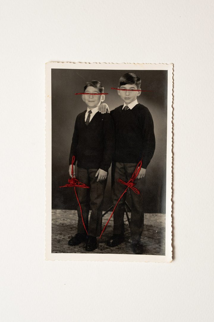 embroidery and old photography
