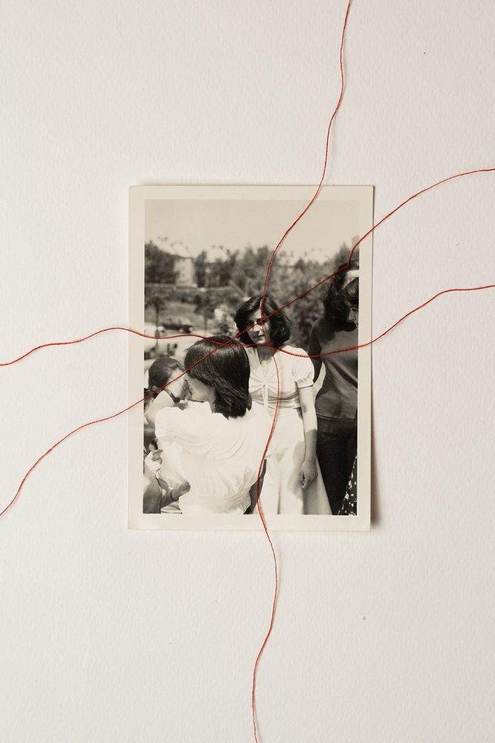 embroidery and old photography
