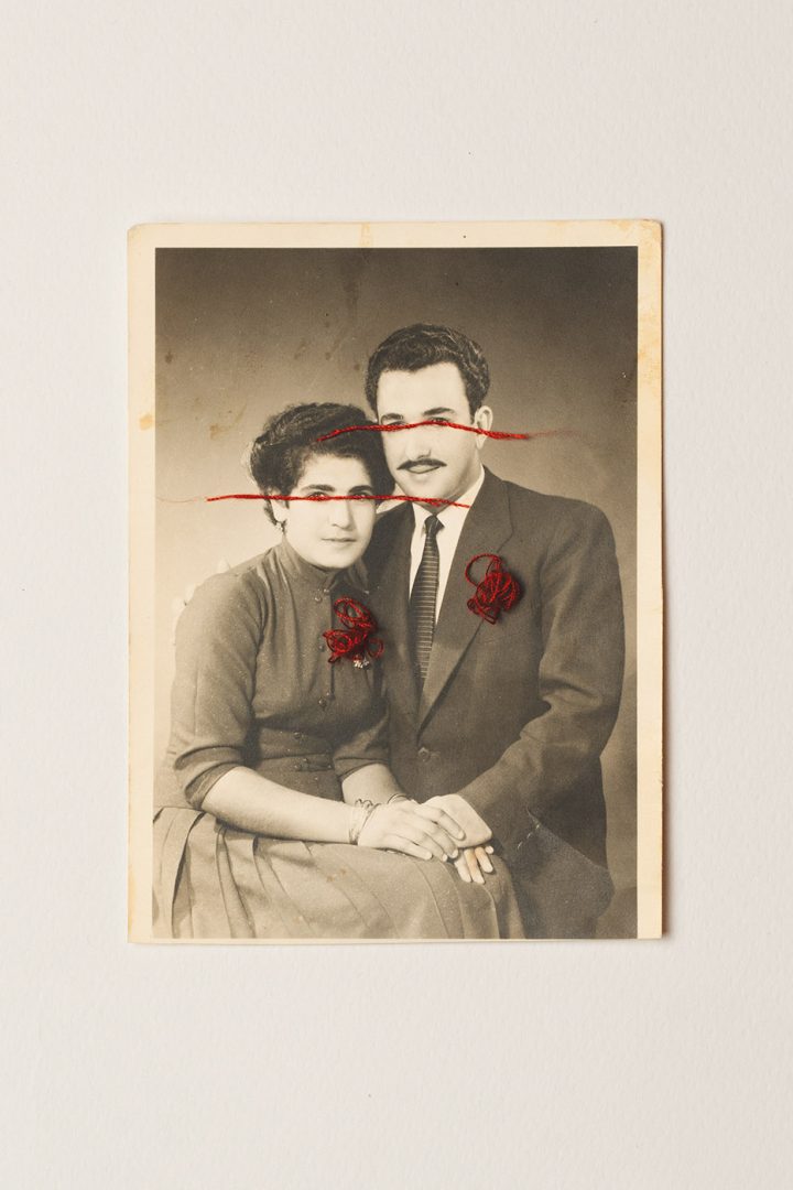 embroidery and old photography