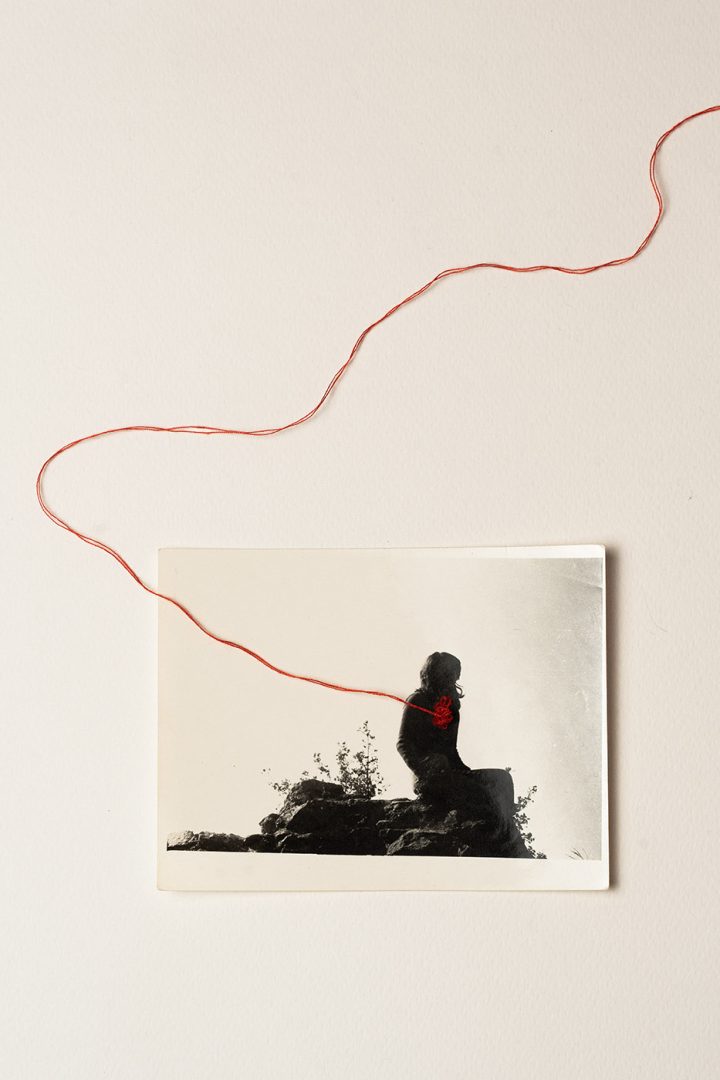 embroidery and old photography