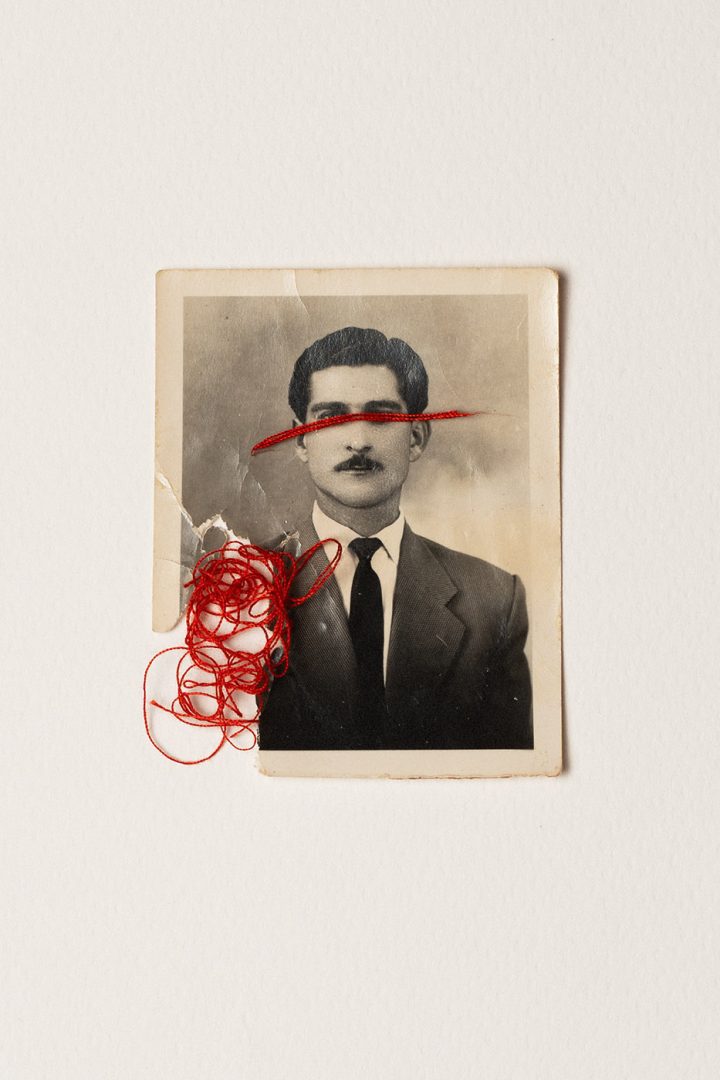 embroidery and old photography