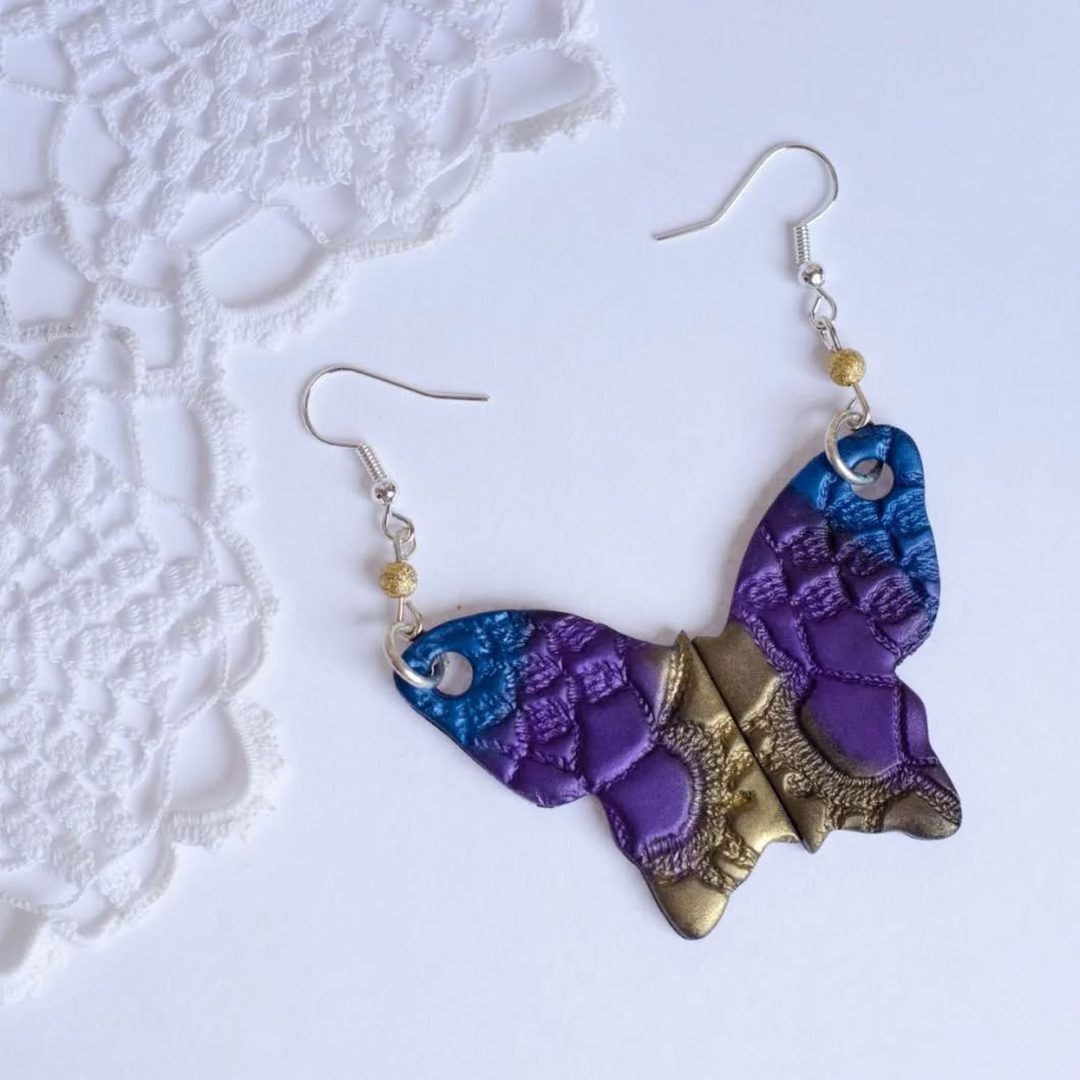 butterfly earrings