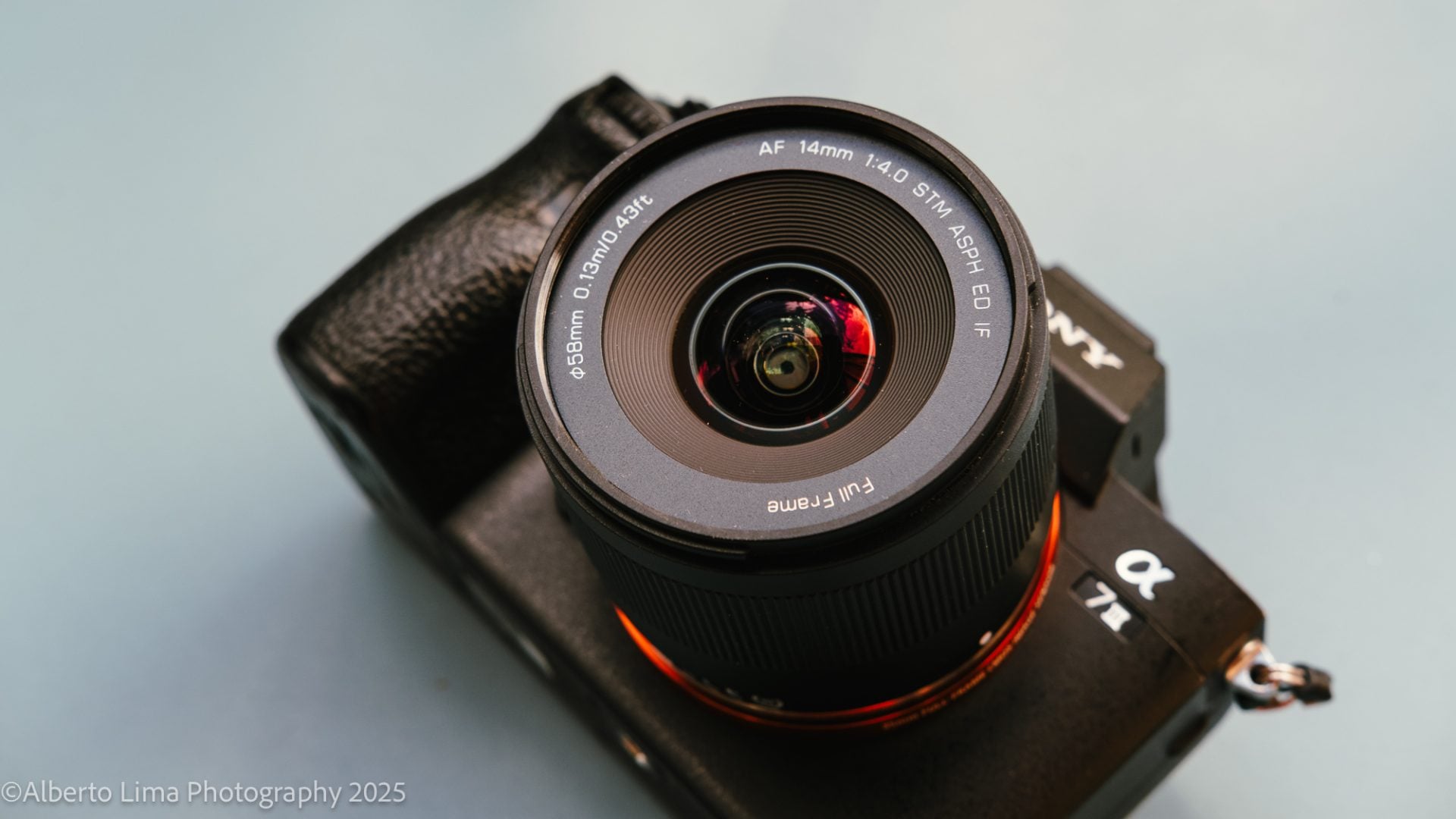 The Viltrox AF 14mm F4 on a Sony a7III