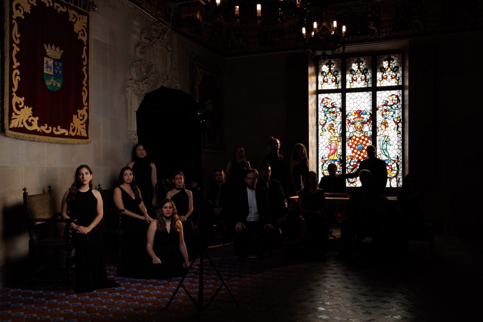 How I Shot an Annie Leibovitz-Style Group Portrait Using Just One Light (and a Medieval Castle)