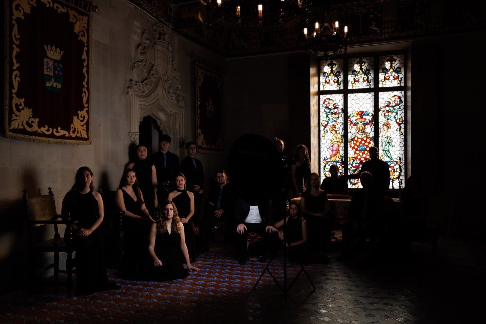 How I Shot an Annie Leibovitz-Style Group Portrait Using Just One Light (and a Medieval Castle)