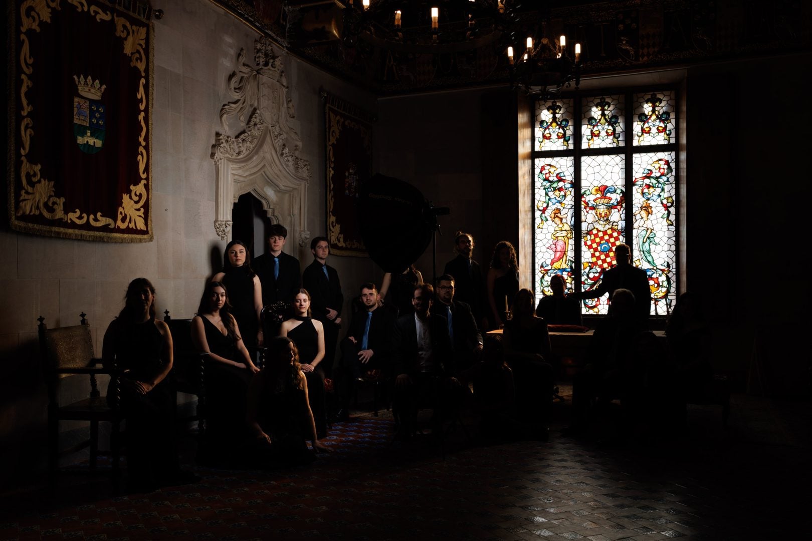 How I Shot an Annie Leibovitz-Style Group Portrait Using Just One Light (and a Medieval Castle)
