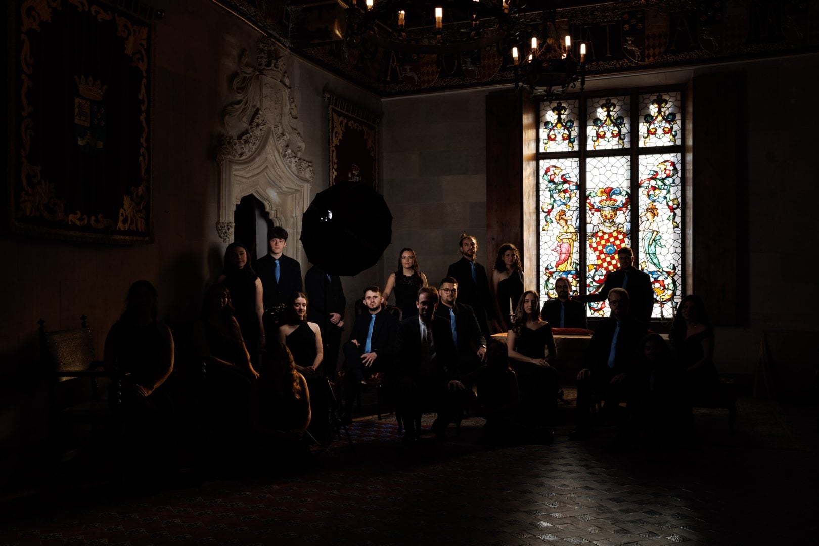 How I Shot an Annie Leibovitz-Style Group Portrait Using Just One Light (and a Medieval Castle)