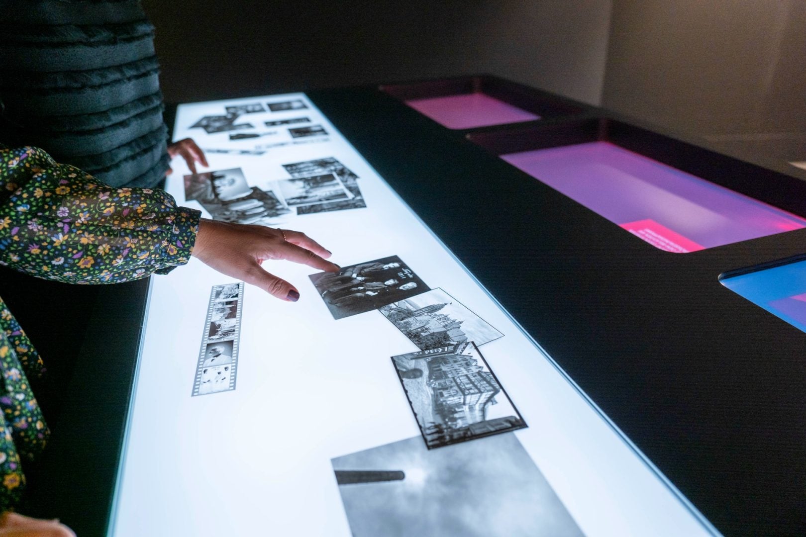 Darkroom inside the Leica museum